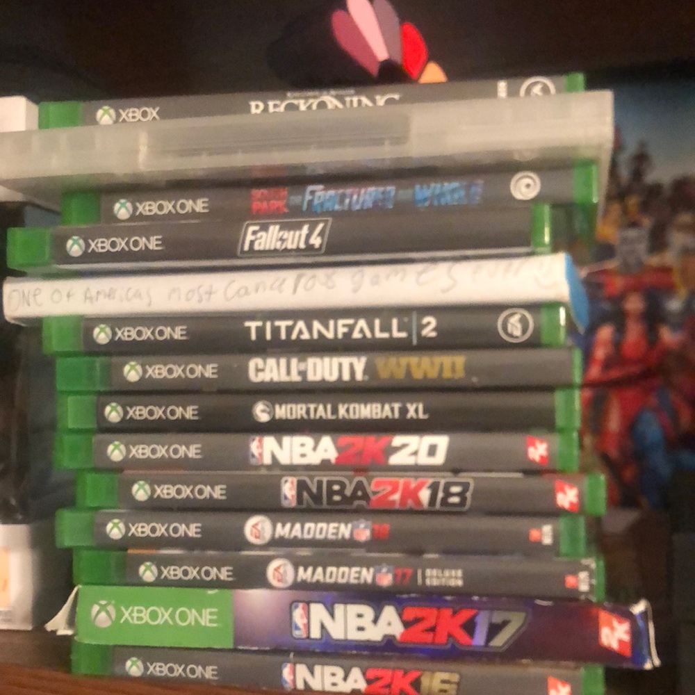 Xbox one games!